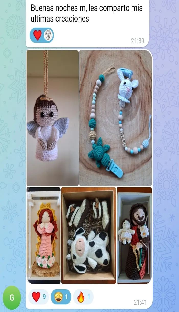 Amigurumi hecho por Verónica Sánchez
